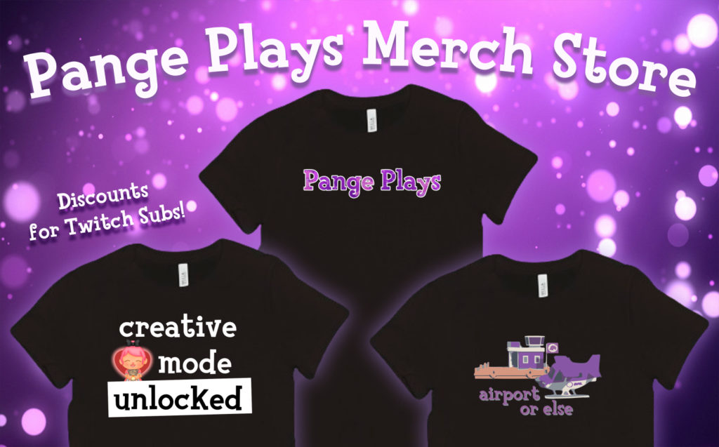 Pange Plays Merch Store Launched!