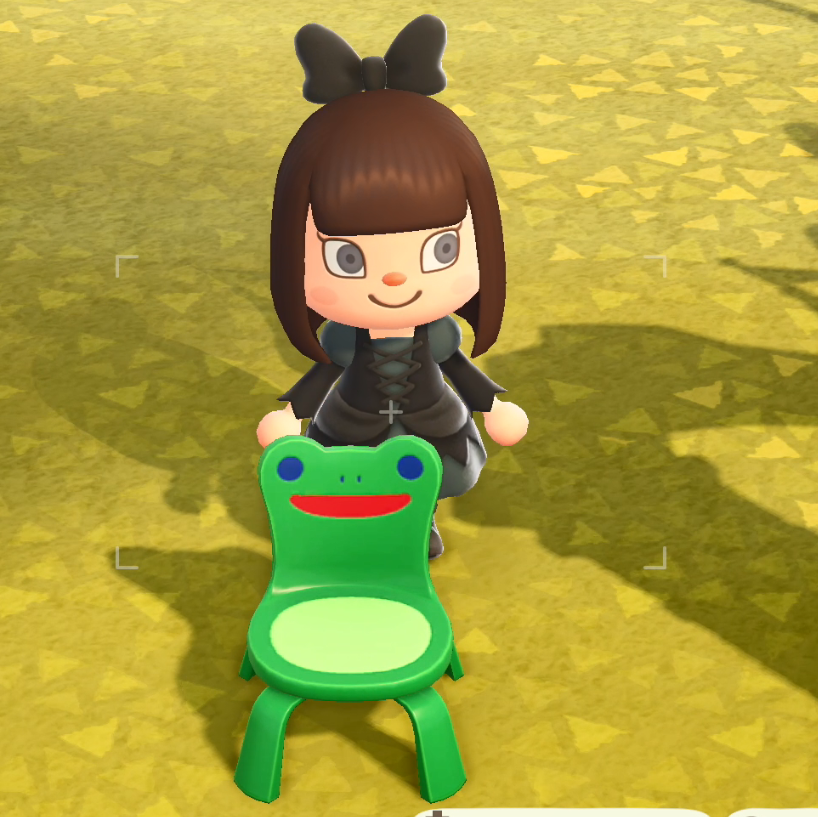 Froggy Chair from Animal Crossing New Horizons 2.0 update, now available on my maps treasure island 2.0 updates!