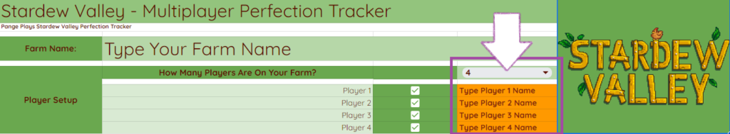 Stardew Valley Multiplayer Perfection Tracker - Pange Plays